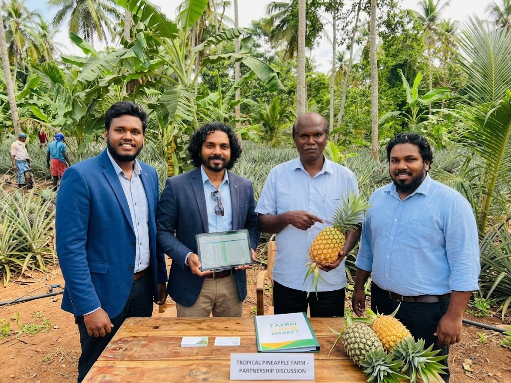 🇲🇻 Maldives Buyer Visits Solax Export Pineapple Farm &amp;amp; Processing Facility in Sri Lanka